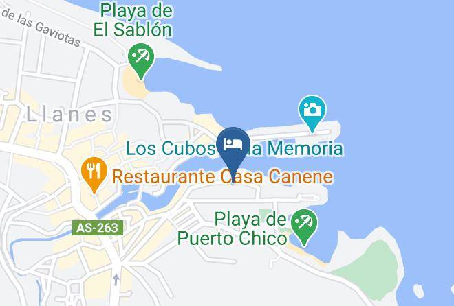 Hotel Miraolas Map