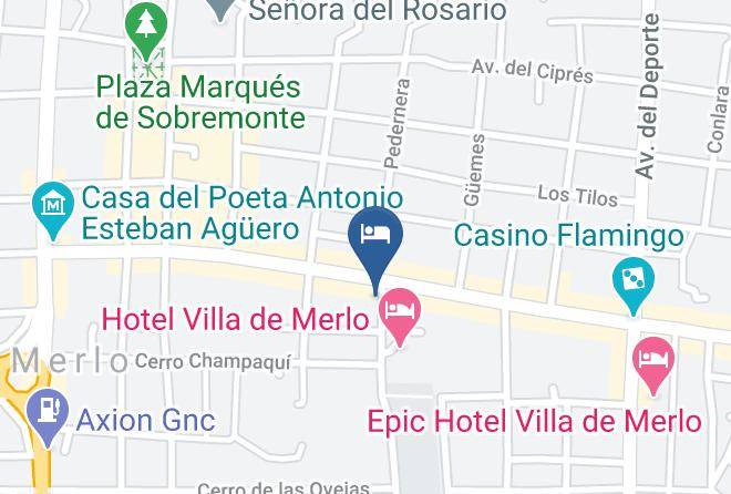 Santa Rosa Dellara - Hotel Mirasierras Maps