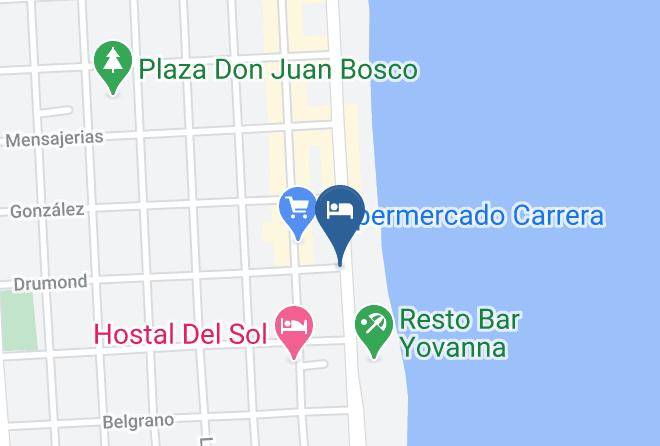 Mar Del Tuyu - Hotel Mirasol Maps
