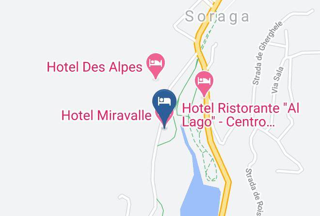 Trento - Hotel Miravalle Maps