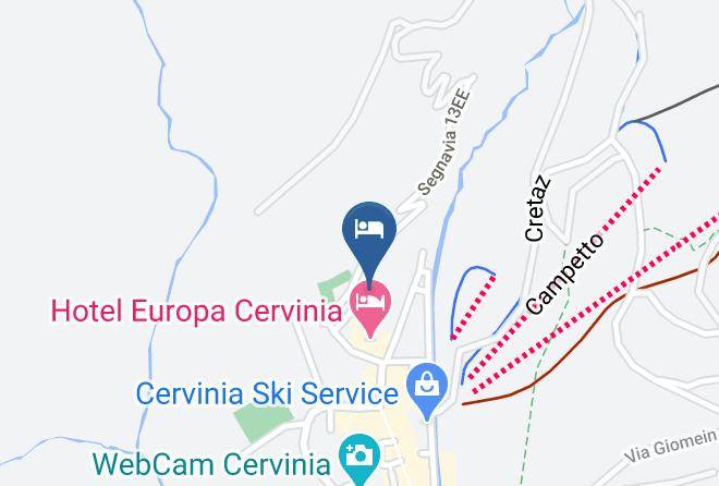Aosta - Hotel Miravidi Maps