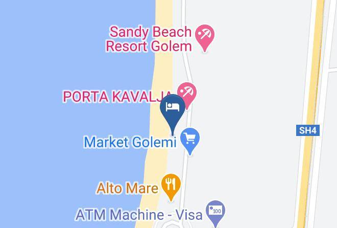 Kavaje - Mirage Hotel Maps