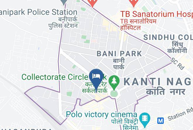 Jaipur - Hotel Miraya Jaipur Maps
