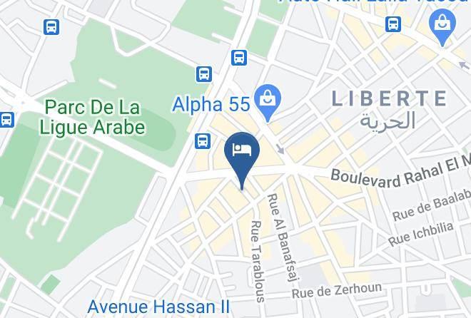 Casablanca - Hotel Mirecourt Maps