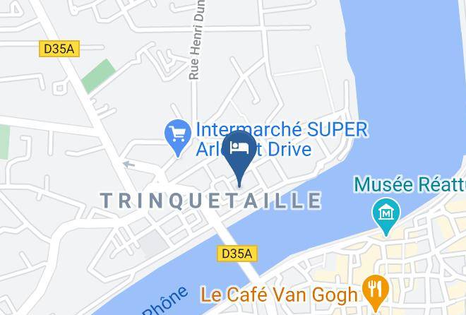 Bouches Du Rhone - Hotel Mireille Maps