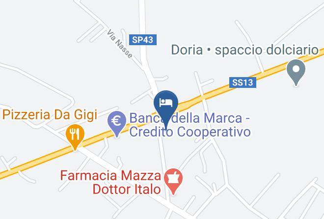 Treviso - Ristorante Bar Don Bacco Maps