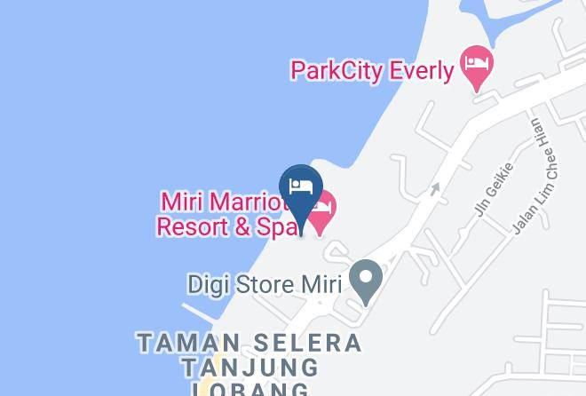 Hotel Miri Marriott Map