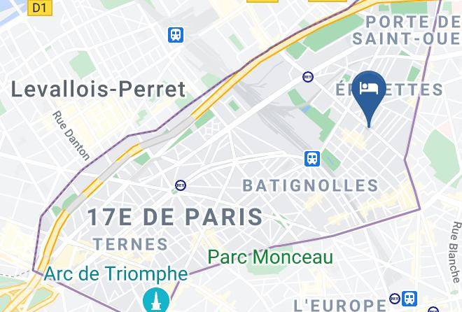 Paris - Hotel Mirific Maps
