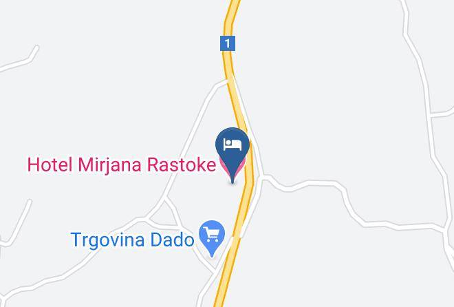 Slunj - Hotel Mirjana & Rastoke Maps
