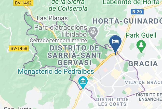 Barcelona - Hotel Mirlo Barcelona Maps