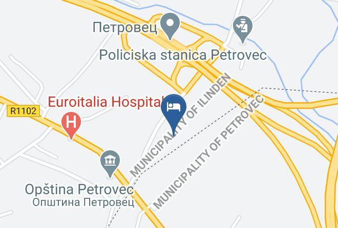 Petrovec - Hotel Mirror Maps