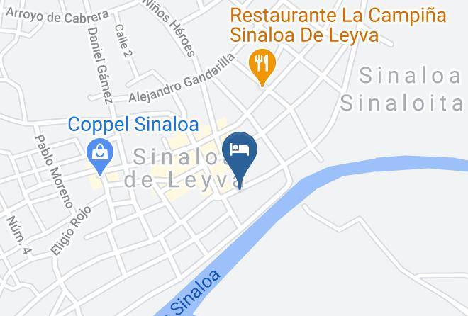 Sinaloa Municipality - Hotel Mis Tres Sinaloas Maps