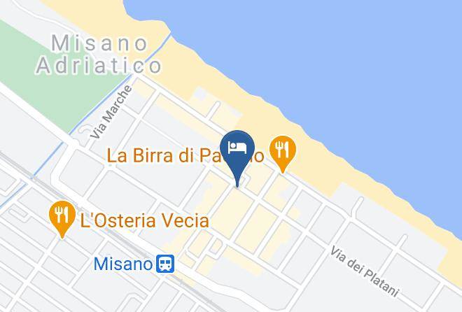 Rimini - Hotel Misano Maps