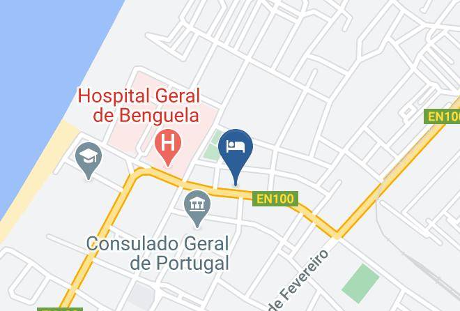 Benguela - Hotel Misinga Maps