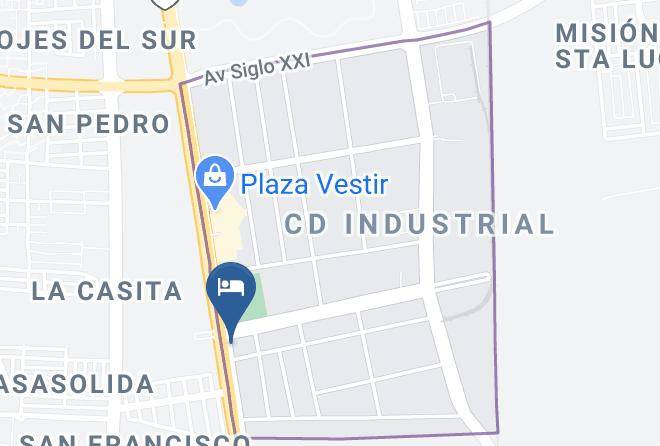 Aguascalientes Ciudad Industrial - Hotel Mision Aguascalientes Zona Sur Maps