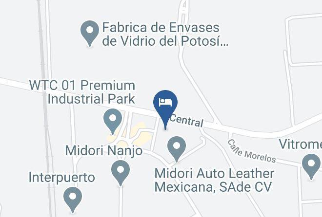 San Luis Potosi - Hotel Mision Express San Luis Potosi Maps