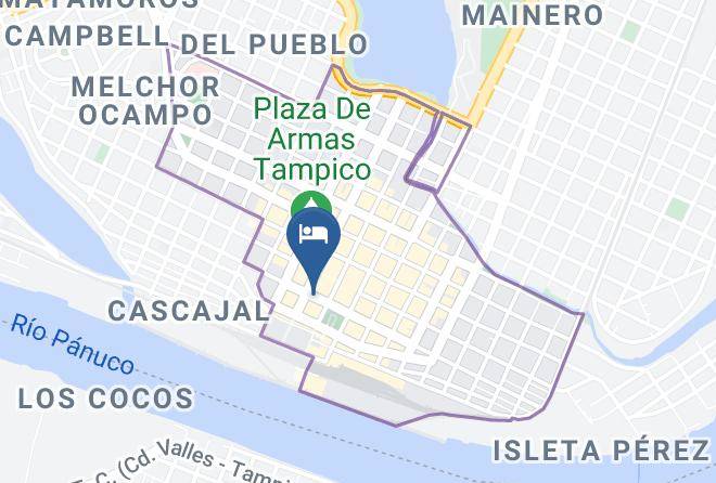 Tampico - Hotel Mision Express Tampico Maps