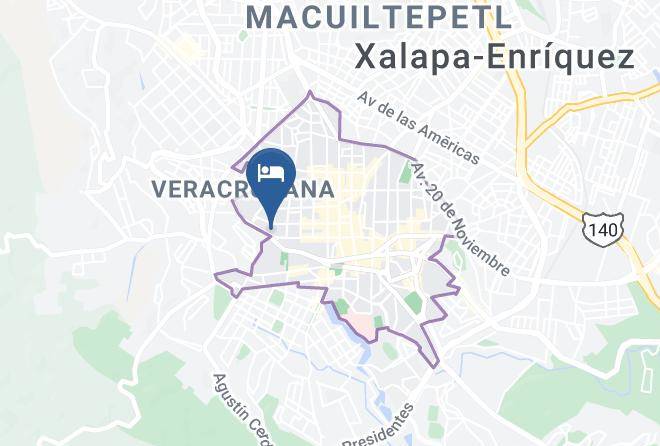 Xalapa - Hotel Mision Express Xalapa Centro Maps