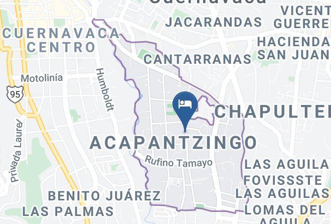 Cuernavaca - Hotel Mision Grand Cuernavaca Maps