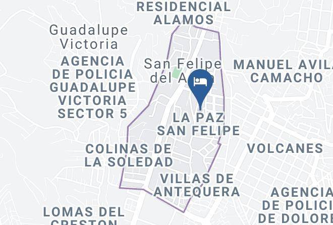 Oaxaca De Juarez - Hotel Mision Oaxaca Maps