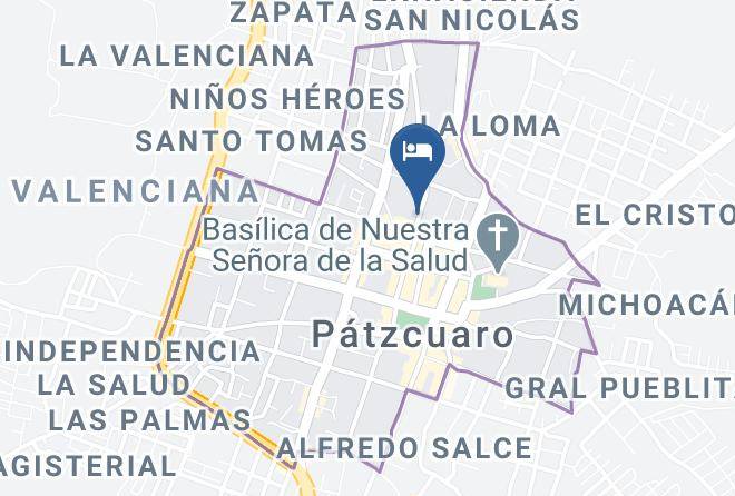 Patzcuaro - Hotel Mision Patzcuaro Centro Historico Maps