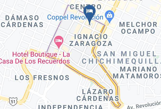 Zitacuaro - Hotel Mision San Miguel Maps