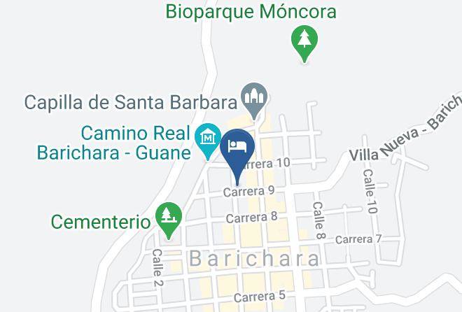Hotel Mision Santa Barbara Map
