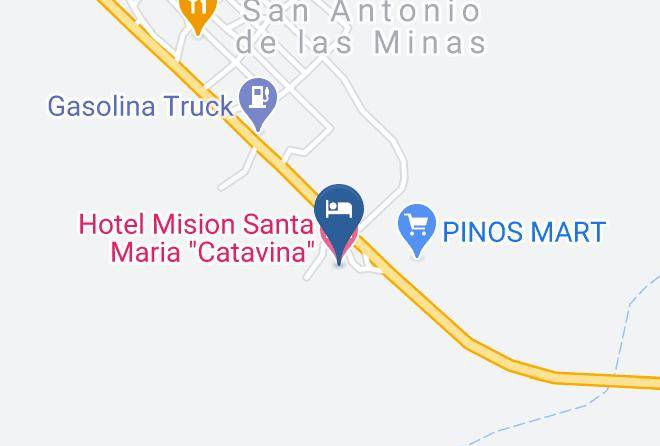 Ensenada - Hotel Mision Santa Maria Catavina Maps