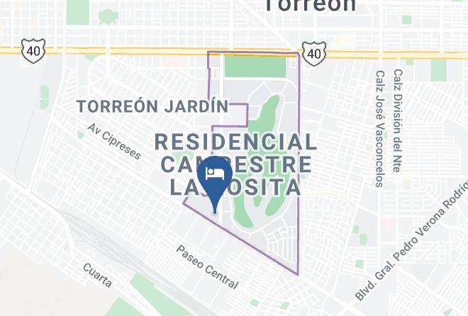 Torreon - Hotel Mision Torreon Maps