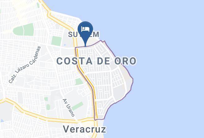 Boca Del Rio - Hotel Mision Veracruz Maps