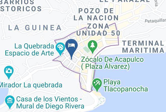 Acapulco De Juarez - Hotel Mision Y Spa Maps