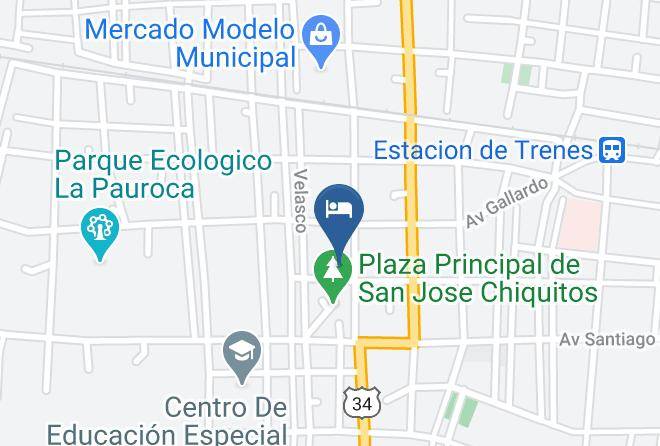 Chiquitos - Hotel Restaurante Misiones De Chiquitos Maps