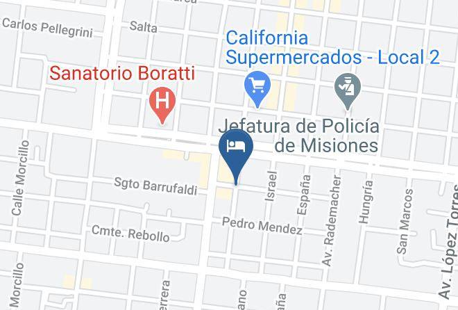 Misiones City - Hotel Misiones Maps