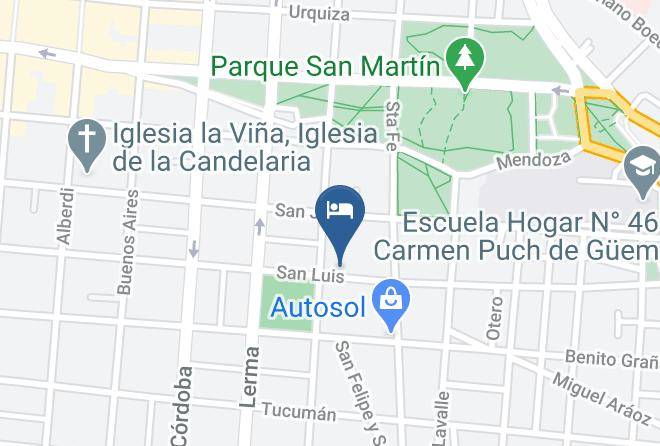 Salta - Hotel Misoroj Maps