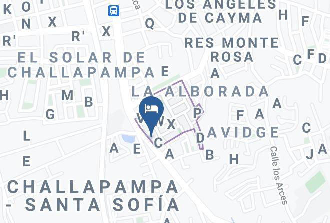 Cerroorado - Hotel Mistiko Maps