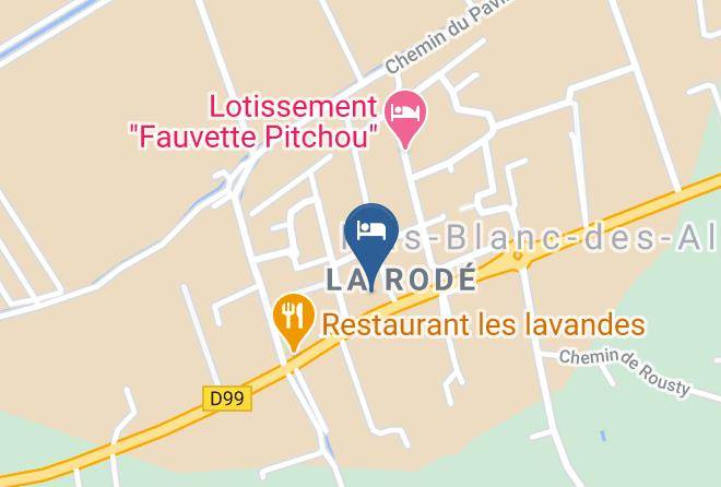 Bouches Du Rhone - Hotel Mistral Maps