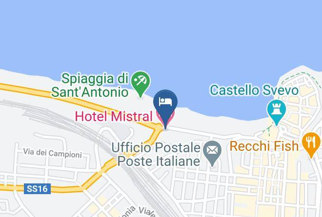 Campobasso - Hotel Mistral Maps