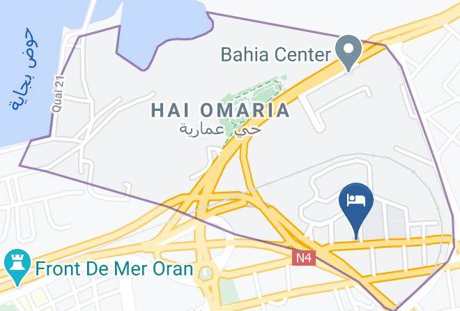 Oran - Hotel Mistral Maps