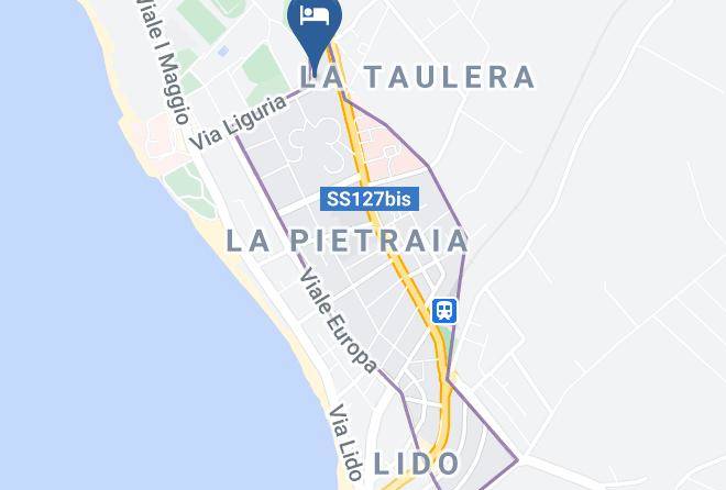 Sassari - Hotel Mistral Maps