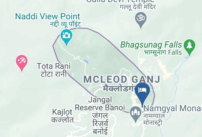 Dharmsala - Hotel Misty Woods Maps