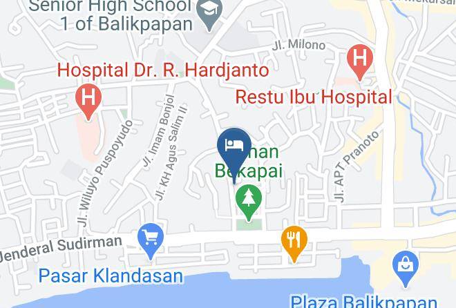 Hotel Mitra Amanah Map