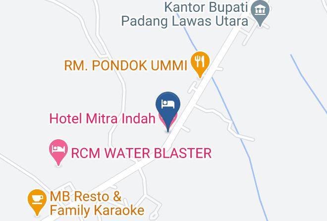 South Tapanuli Regency - Hotel Mitra Indah Maps