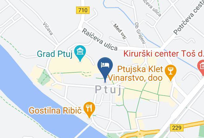 Ptuj - Hotel Mitra Maps