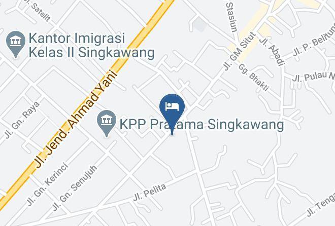 Kota Singkawang - Hotel Mitra Tanjung Maps