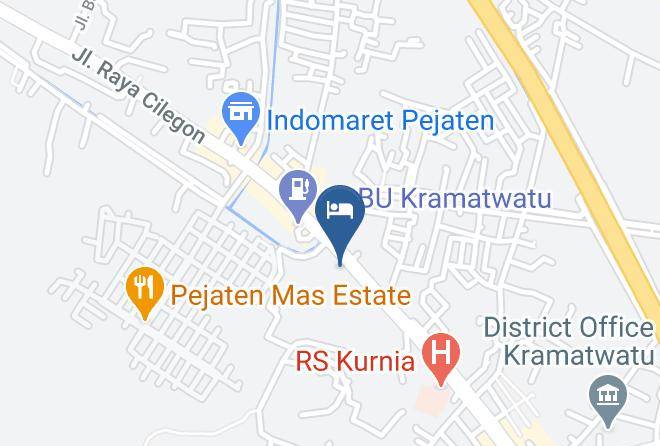 Serang Regency - Hotel Mitrasono Maps