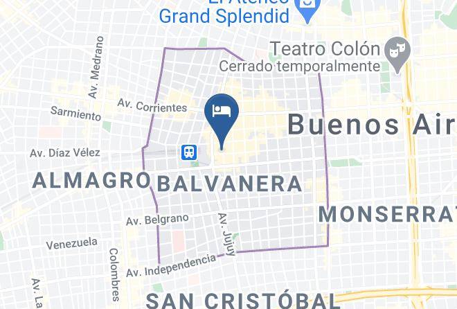 Balvanera - Hotel Mitre Maps