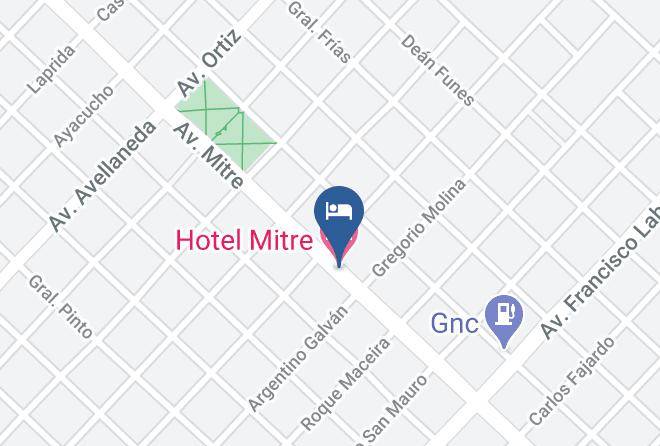Chivilcoy - Hotel Mitre Maps