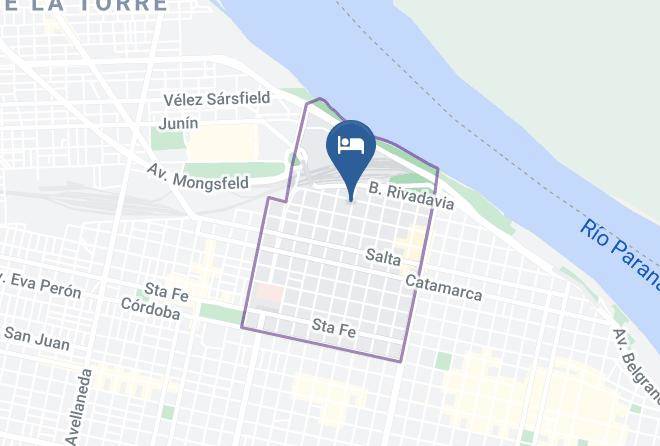 Rosario - Hotel Mitre Maps