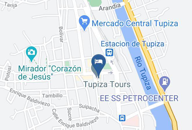 Sur Chichas - Hotel Mitru Maps