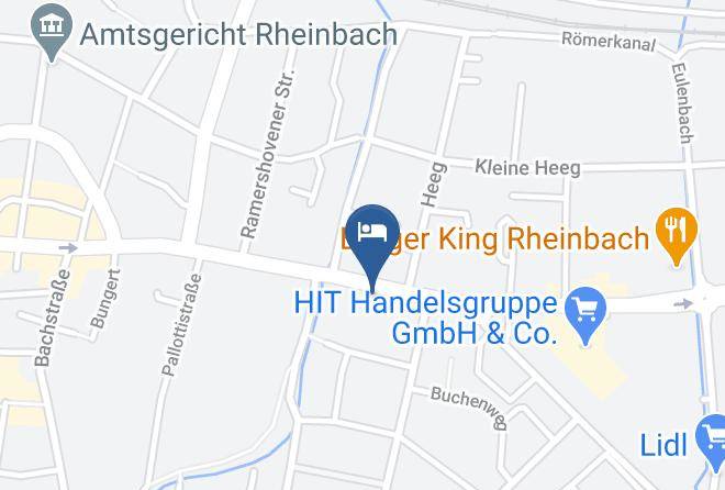 Rhein Sieg Kreis - Hotel Mitte Alte Suswarenfabrik Maps